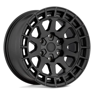 Black Rhino – BOXER – Black – 15″x7″ 15mm – All weather Wheels – 1570BXR155114M76